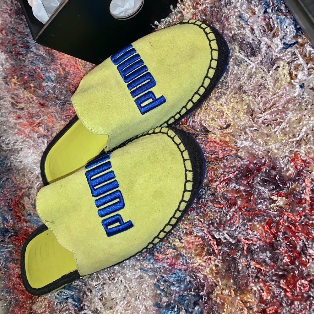 Fenty puma slip on shoes